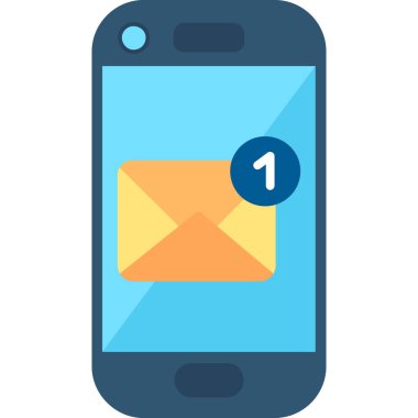 e- posta harf vektörü simgesi