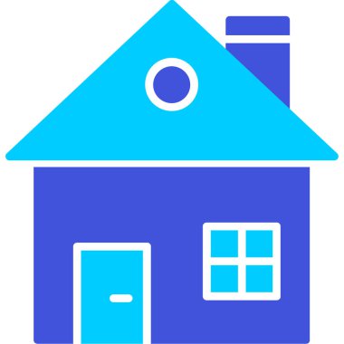 ev web simgesi basit illüstrasyon