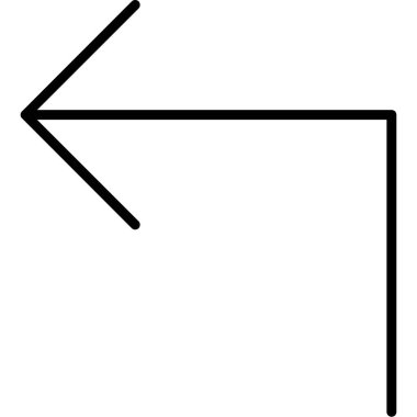 sağ ok simge vektör çizim