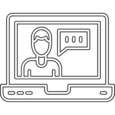 man simgesi ile video çağrısı