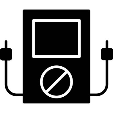 Elektronik sigara simgesi, anahat stili