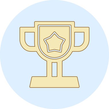 Ödül. Web simgesi basit illüstrasyon