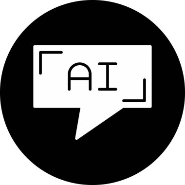 konuşma kabarcığı vektör çizimi