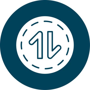 Modern b 'nin vektör illüstrasyonu eksik simgesi