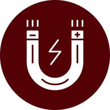 elektrik dolgu ikonu vektör illüstrasyonu