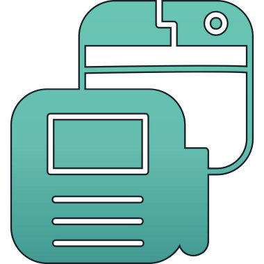 seo modern simgesinin vektör illüstrasyonu