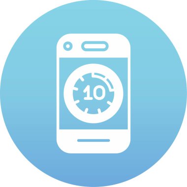 Seo simgesinin vektör illüstrasyonu