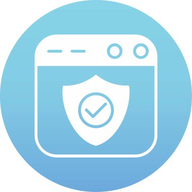 Modern bir simgenin vektör illüstrasyonu