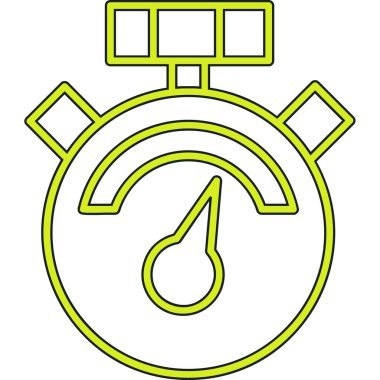 Alarm saat simgesi, özet biçimi