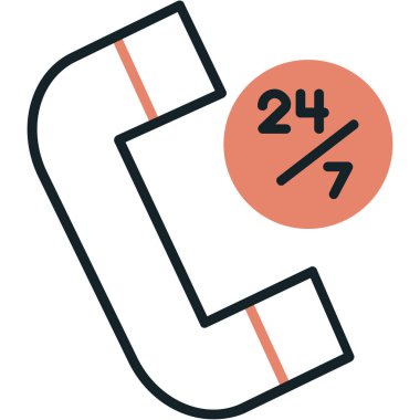 iki numaralı simge tasarımı vektör çizimi