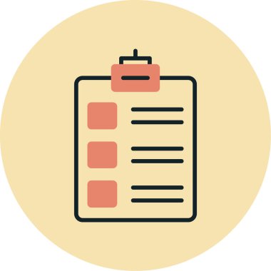 Pano. Web simgesi basit illüstrasyon