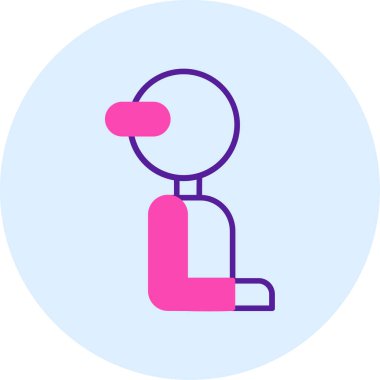 seo modern simgesinin vektör illüstrasyonu