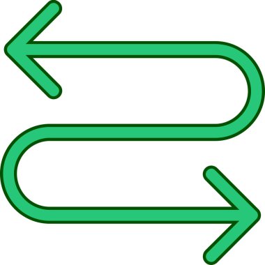 Oklar. Web simgesi basit illüstrasyon