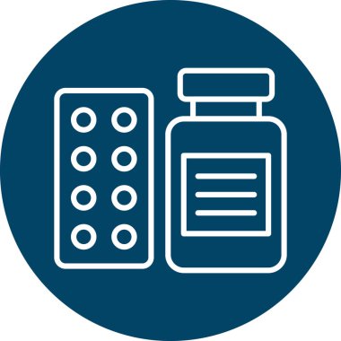 Haplar. Web simgesi basit tasarım