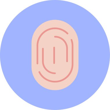 Bir simgenin vektör illüstrasyonu