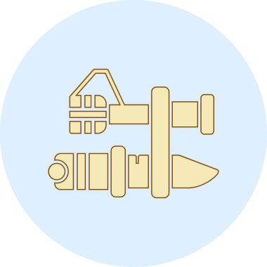 askeri simge vektör illüstrasyonu