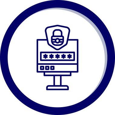 seo modern simgesinin vektör illüstrasyonu