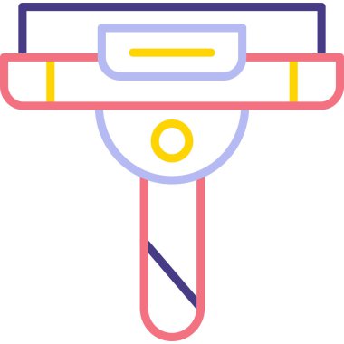 Modern b 'nin vektör illüstrasyonu eksik simgesi