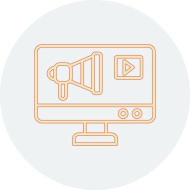 seo modern simgesinin vektör illüstrasyonu