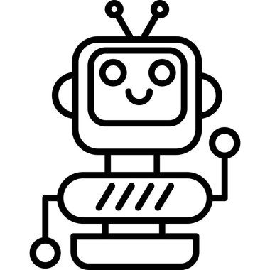 robot vektör çizim