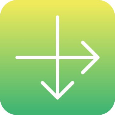 ok simgesinin vektör illüstrasyonu