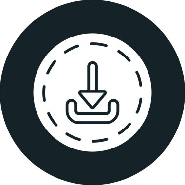 seo modern simgesinin vektör illüstrasyonu