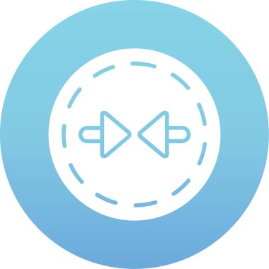 Modern simgenin vektör illüstrasyonu