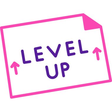 Modern işaret düzeyinin vektör illüstrasyonu