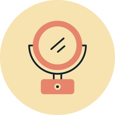 Alarm saat simgesi vektör illüstrasyonu