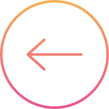 Ok. Web simgesi basit illüstrasyon