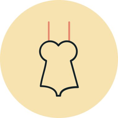 bebek kıyafetleri renkli vektör simgesi