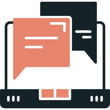 Sohbet iletisi simgesi - özet biçimi