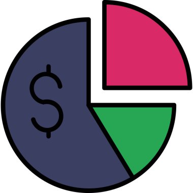 Pasta çizelgesi. Basit tasarım