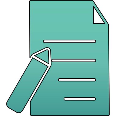 dosya simgesi, vektör illüstrasyonu