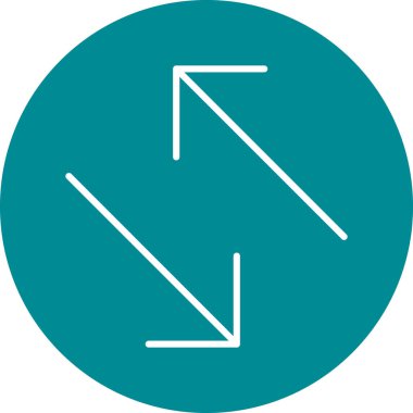 Ok. Web simgesi basit tasarım