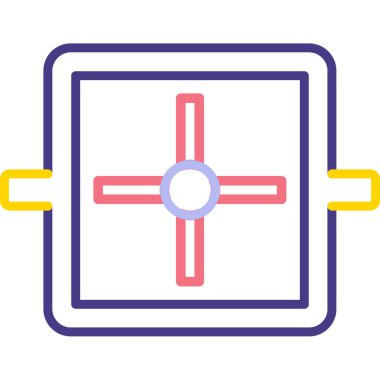 seo modern simgesinin vektör illüstrasyonu