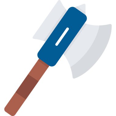 Kürek simgesi, vektör illüstrasyonu