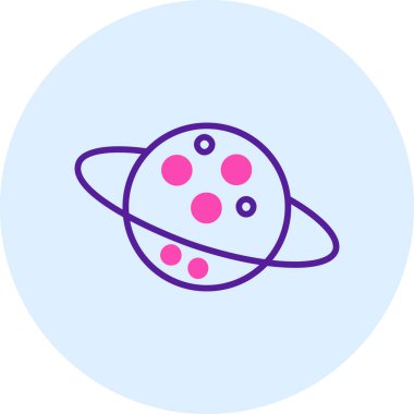 uydu simgesi vektör illüstrasyonu