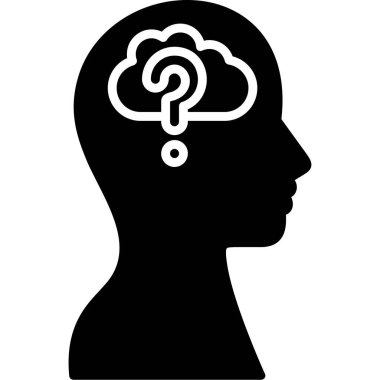 soru simge vektör çizim