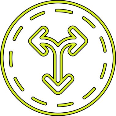 Çizgi film simgesinin vektör çizimi