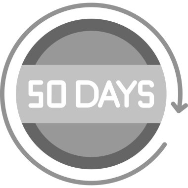 60 günlük zaman dilimi simgesi