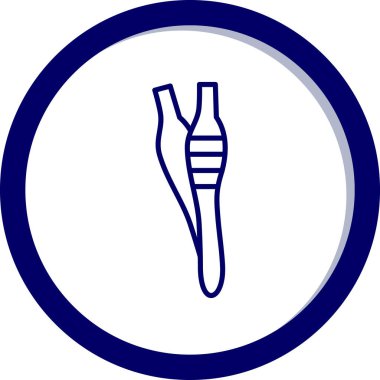 Modern b 'nin vektör illüstrasyonu eksik simgesi