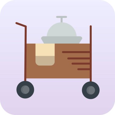 dağıtım kamyonu vektör simgesi