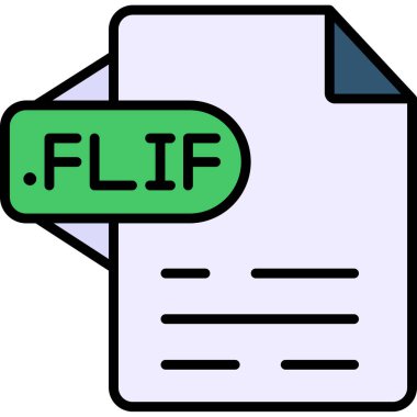 dosya biçimi simgesi vektörü