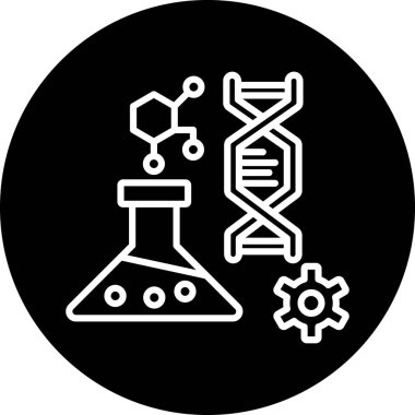 vektör DNA simgesi illüstrasyonu