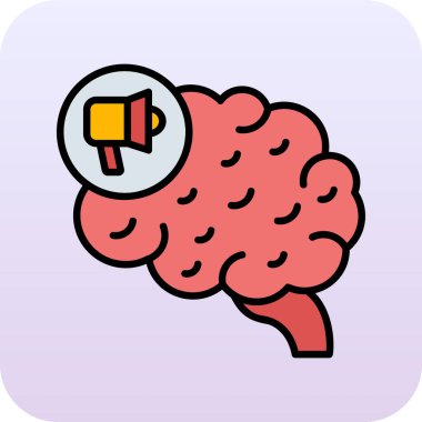 Akıllı telefon simgesine sahip beyin