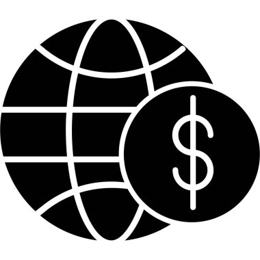 genel para simgesi, düz biçim