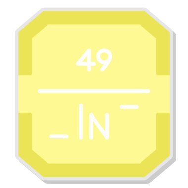 6 numaranın izole edilmiş tek bir simgesinin vektör çizimi