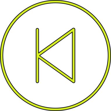 Ok. Web simgesi basit illüstrasyon