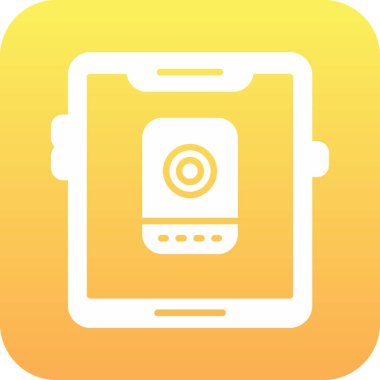 Uygulama modern simgesinin vektör illüstrasyonu